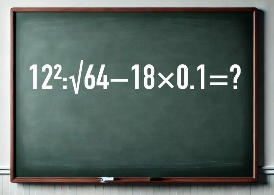 Тест на выживание среди цифр: если не решите пример «12?:? 64?18×0.1» — вы зря учились в школе