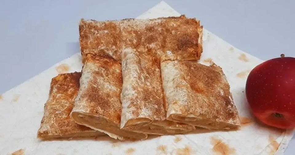 Беру лаваш и яблоки — на выходе вкуснятина на любой стол: кулинарные навыки не требуются — домочадцы в восторге