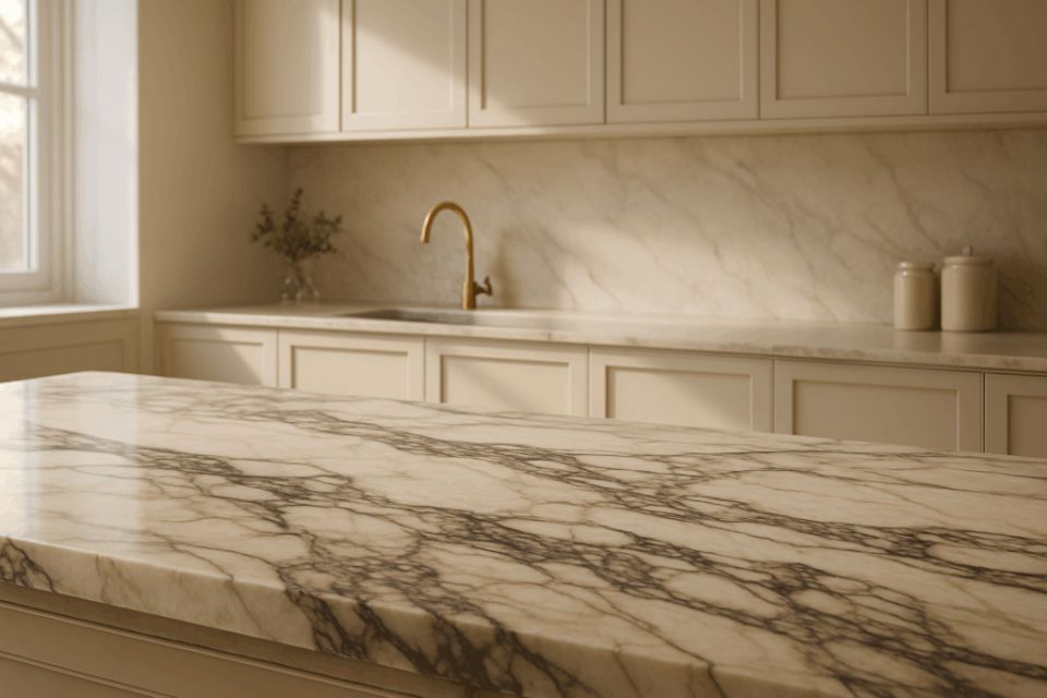 Пузыри под защитной пленкой на мраморной столешнице: причины и способы устранения