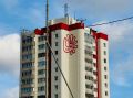 А 16-этажные дома по улице Данилова у Октябрьского моста в Череповце уже брендировали