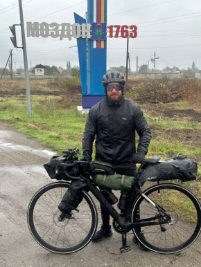 Путешествие на велосипеде: вологжанин добрался до Грузии за 20 дней