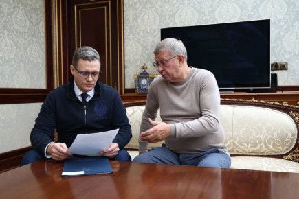 Губернатор Георгий Филимонов сегодня с рабочей поездкой в Москве