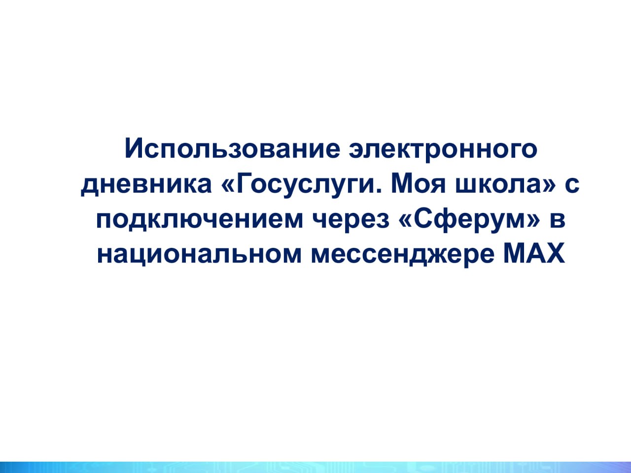 Заместитель губернатора Екатерина Целикова ответила на вопросы о работе образовательных организаций в условиях ограничений мобильного интернета