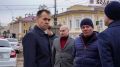 Глава города Вологды проинспектировал ход работ по реконструкции улицы Мира