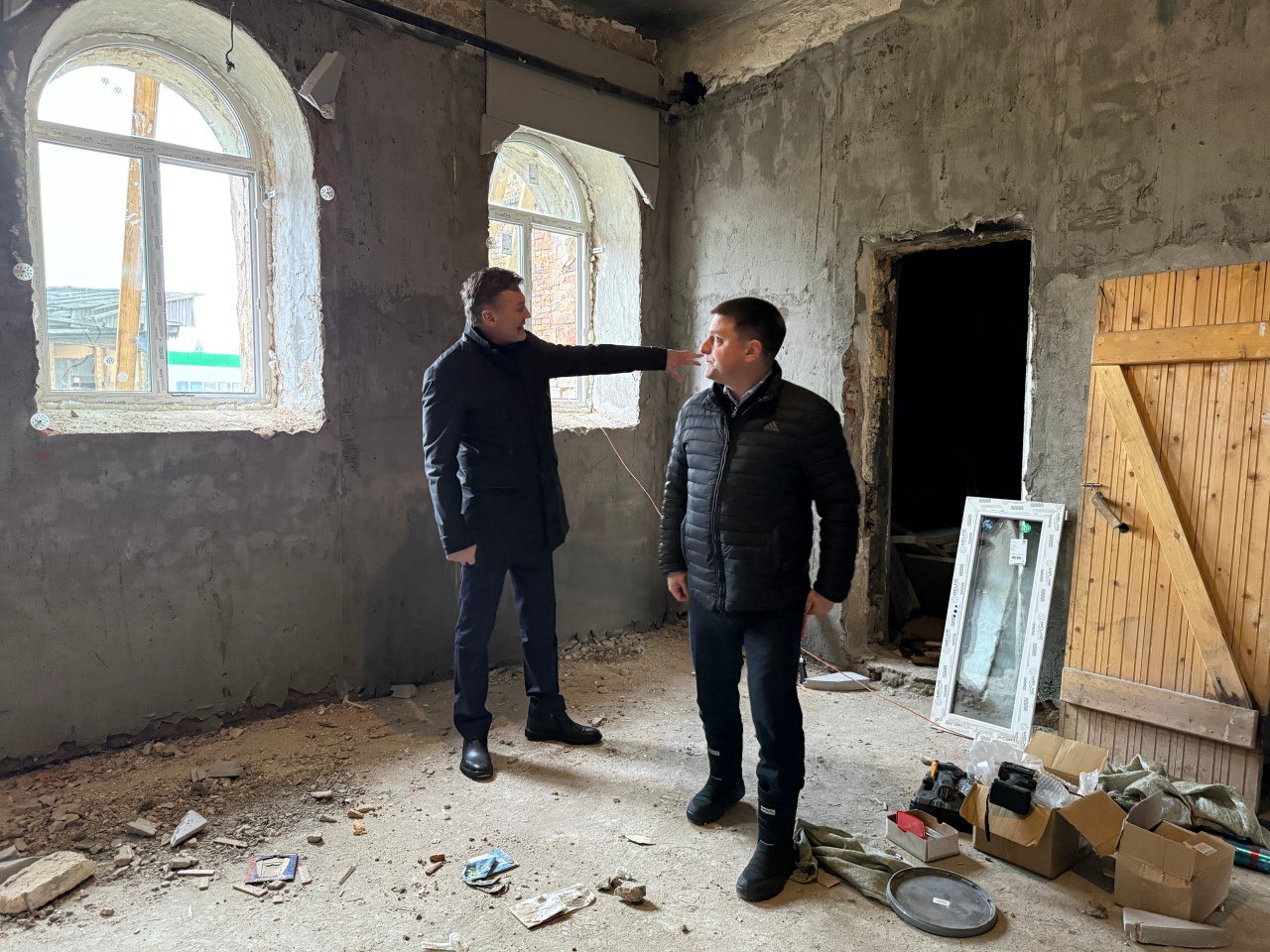 Объекты Народной программы в Харовске в фокусе внимания Михаила Громова Объекты Народной программы в Харовске в фокусе внимания Михаила Громова
