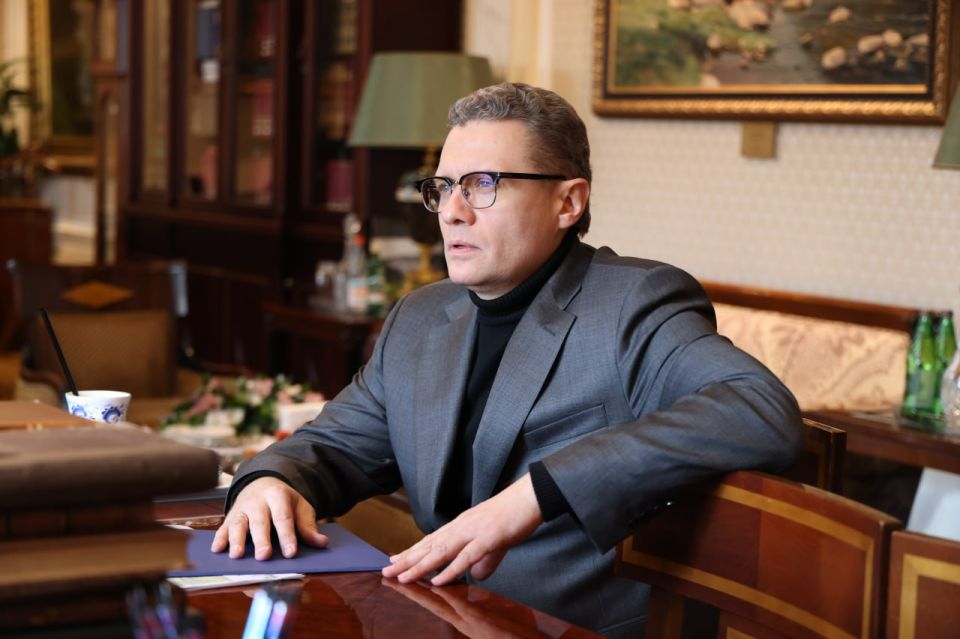 Ключевые проекты для Вологодчины, включая развитие Великого Устюга и Вотчины Деда Мороза к юбилею города обсудили губернатор Георгий Филимонов и основатель АФК «Система» Владимир Евтушенков