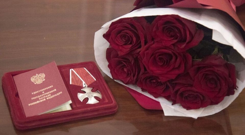 Боец СВО из Сямжи награждён орденом Мужества