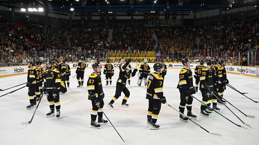 Череповецкая «Северсталь» одержала восьмую победу подряд в чемпионате КХЛ