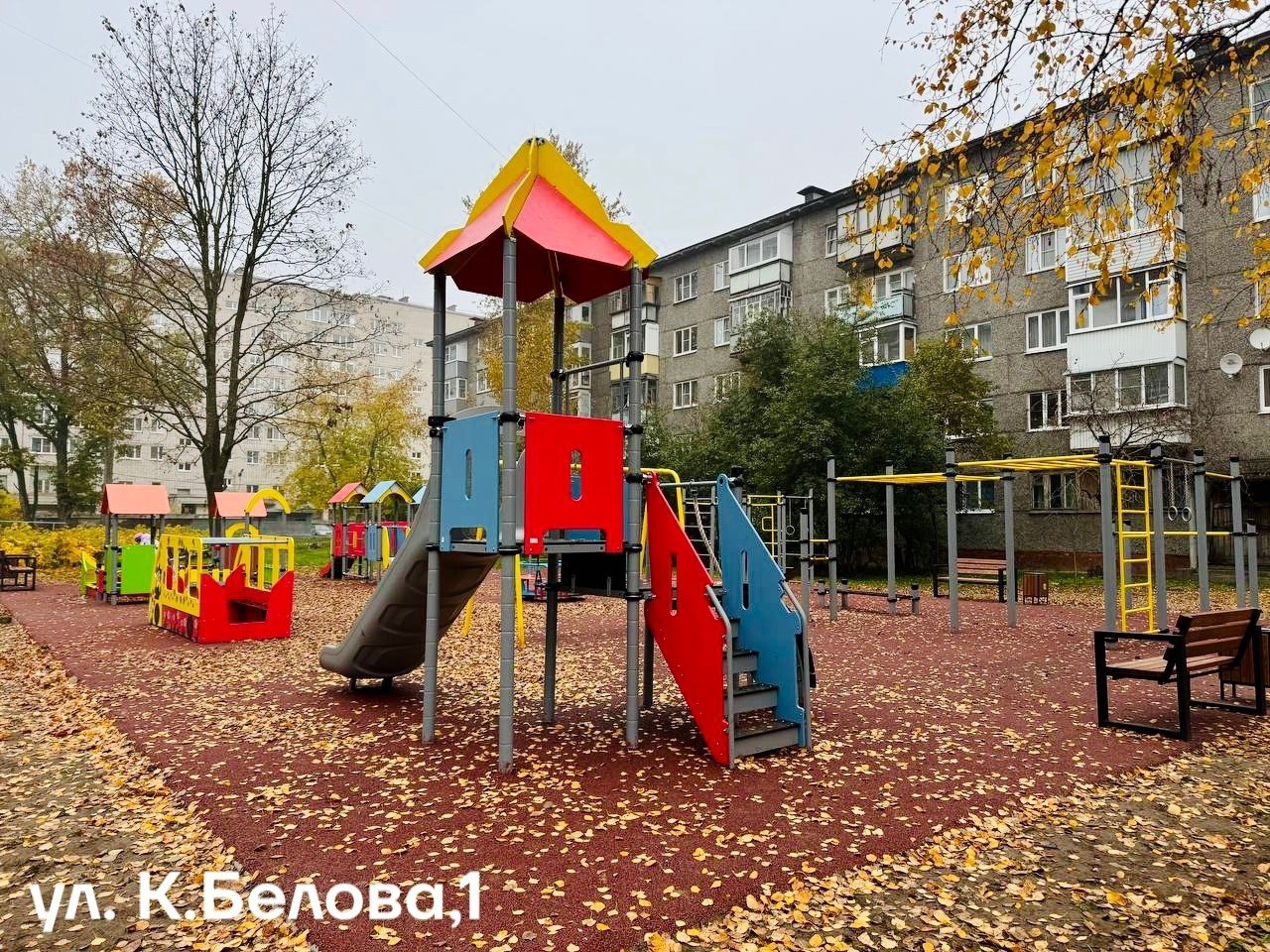 В районах Череповца установлено более 10 современных детских спортивных площадок В районах Череповца установлено более 10 современных детских спортивных площадок