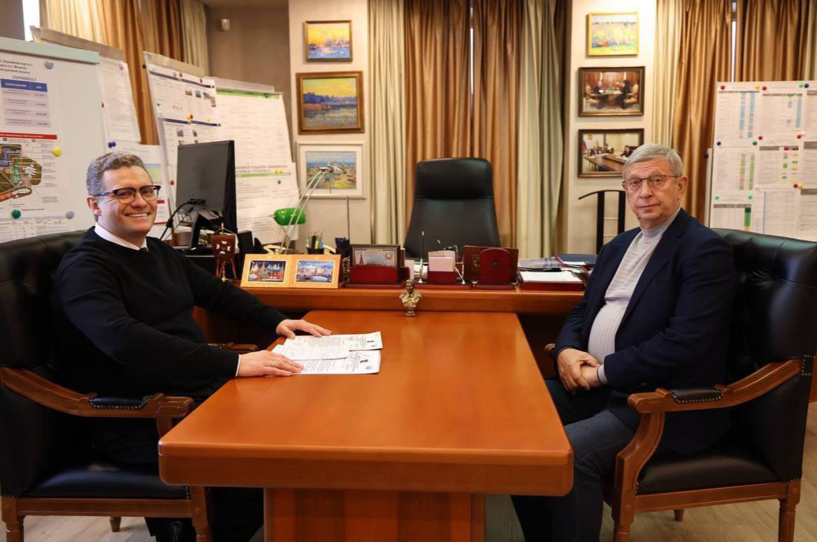 Губернатор Вологодской области Георгий Филимонов и основатель АФК «Система» Владимир Евтушенков обсудили развитие Великого Устюга Губернатор Вологодской области Георгий Филимонов и основатель АФК «Система» Владимир Евтушенков обсудили развитие Великого Устюга