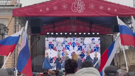 В День народного единства состоялось торжественное открытие Кремлевской площади