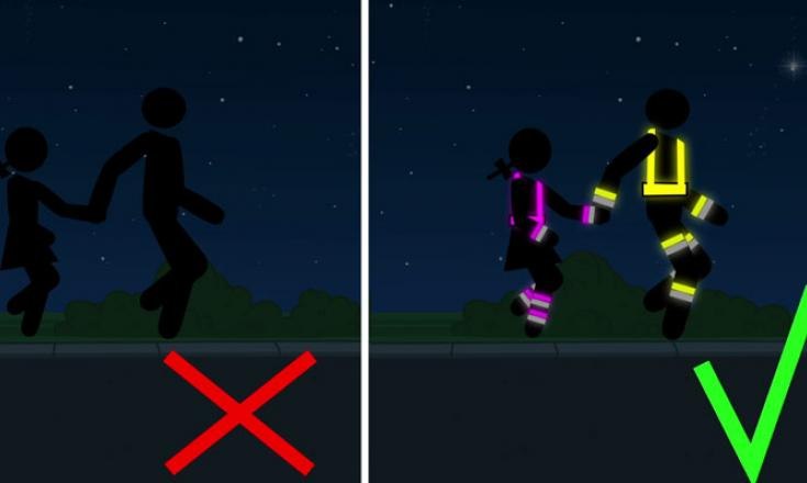 Вологжан призывают носить светоотражатели