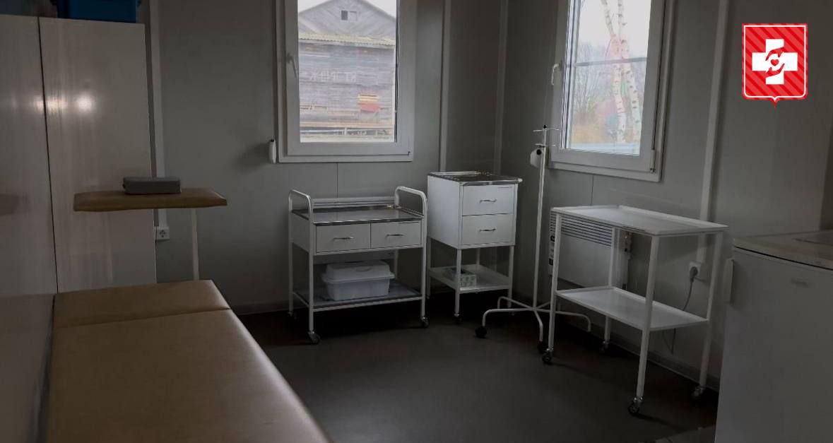 Современный медпункт для четырёх деревень появился в Устюженском округе Современный медпункт для четырёх деревень появился в Устюженском округе