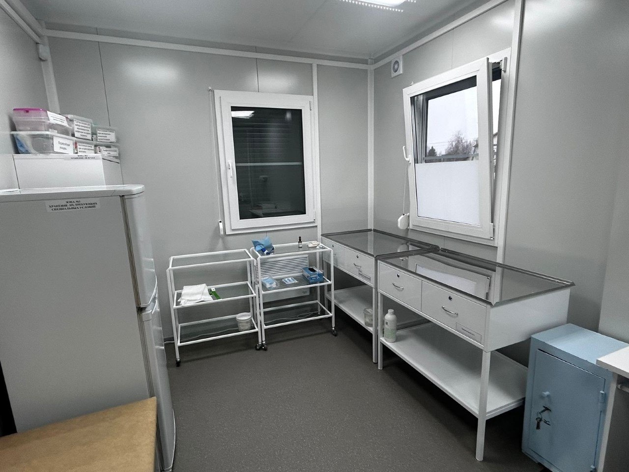 В деревне Благовещенье Великоустюгского муниципального округа начал работу новый модульный ФАП В деревне Благовещенье Великоустюгского муниципального округа начал работу новый модульный ФАП