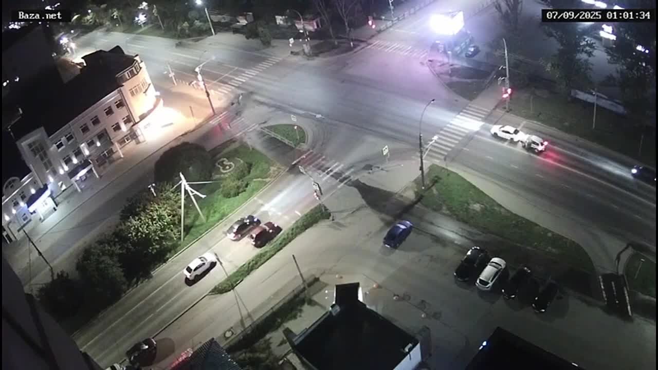 На видео ДТП, которое устроил Носков