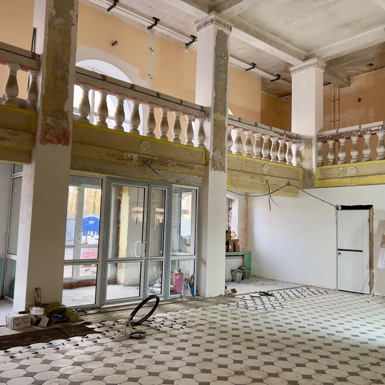 В Соколе активно идёт ремонт здания под Дом детского творчества В Соколе активно идёт ремонт здания под Дом детского творчества