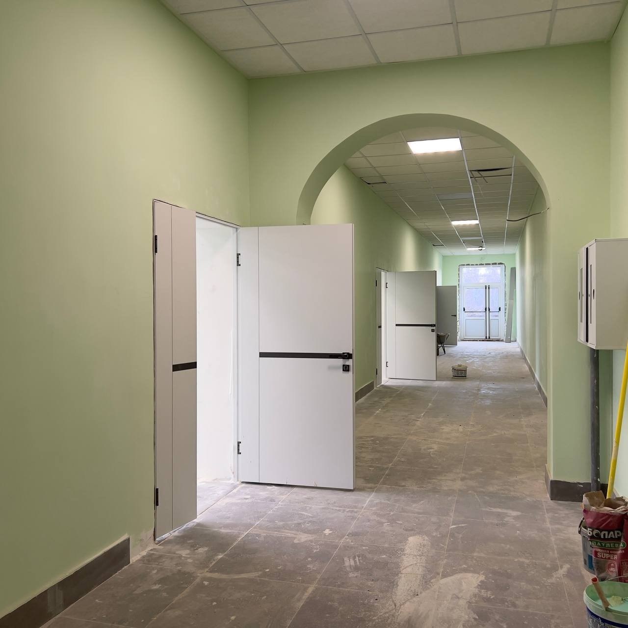 В Соколе активно идёт ремонт здания под Дом детского творчества В Соколе активно идёт ремонт здания под Дом детского творчества