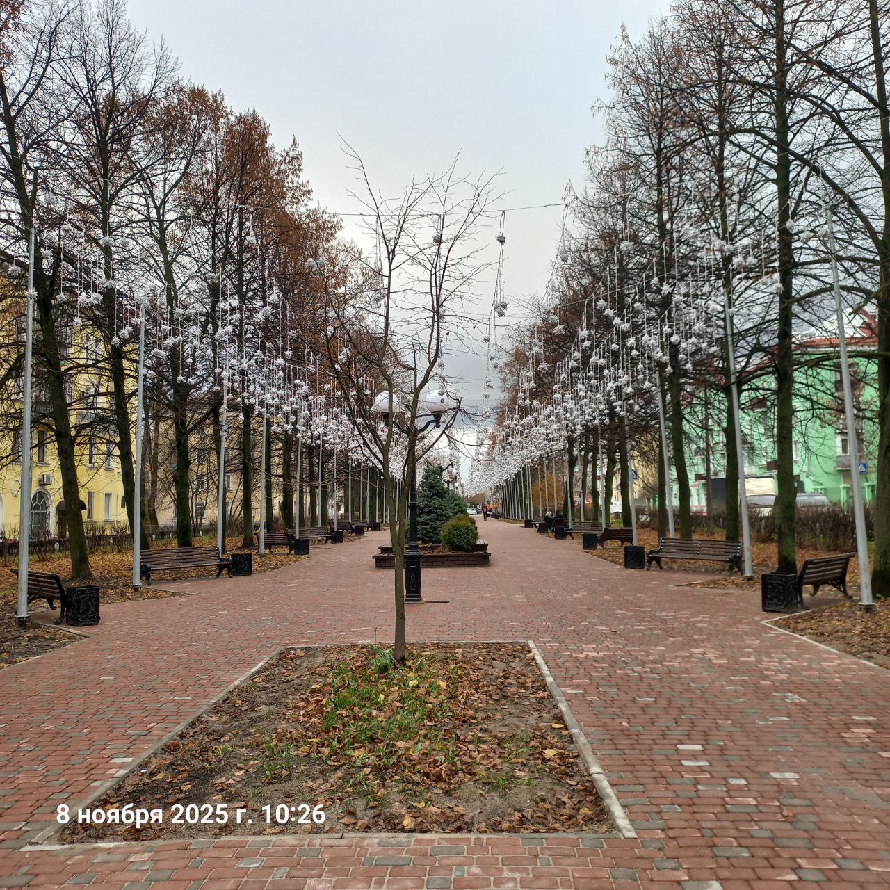 Обновленный сквер на улице Верещагина Обновленный сквер на улице Верещагина