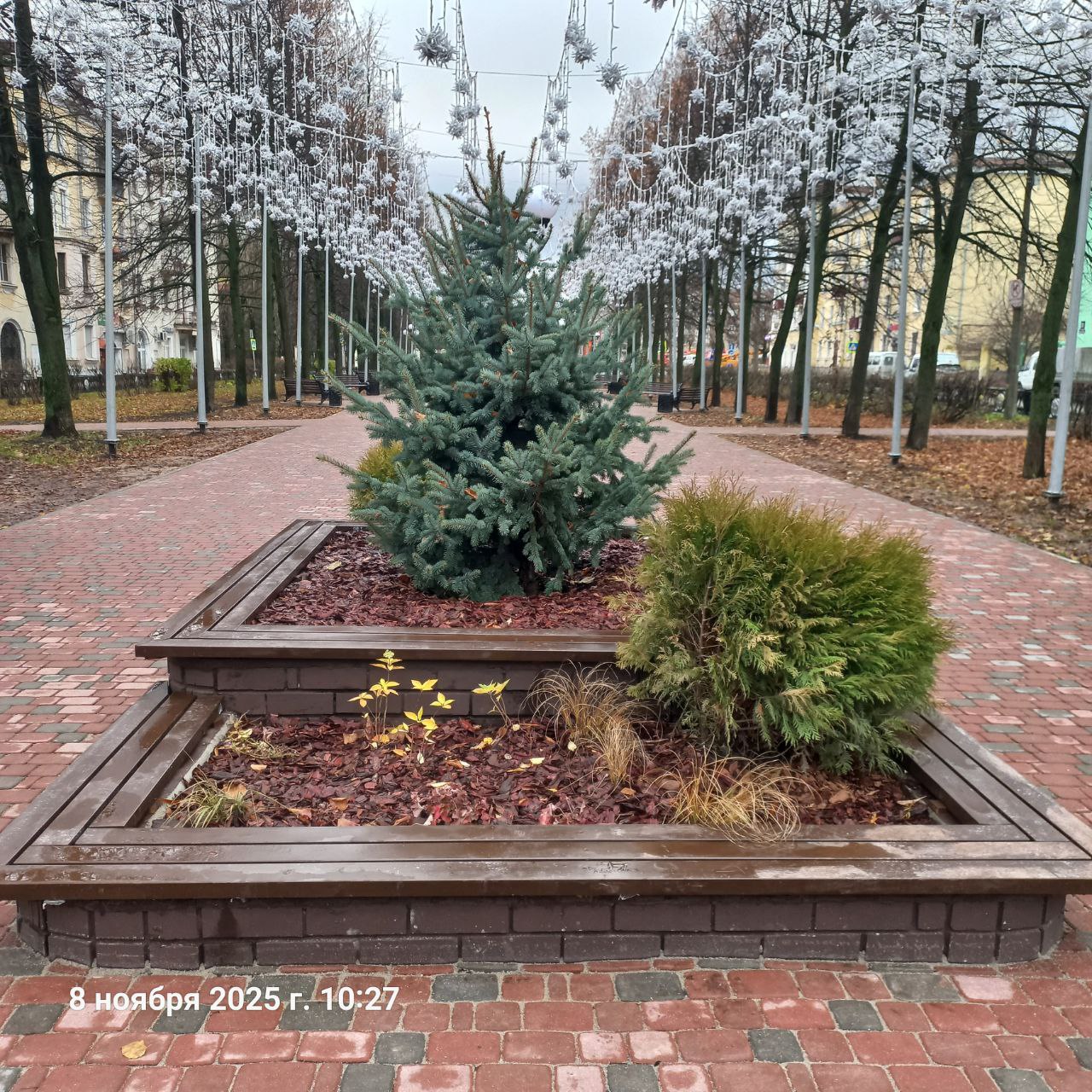 Обновленный сквер на улице Верещагина Обновленный сквер на улице Верещагина