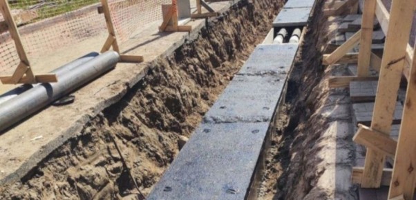 Капремонт тепловых сетей завершён в посёлке Майский