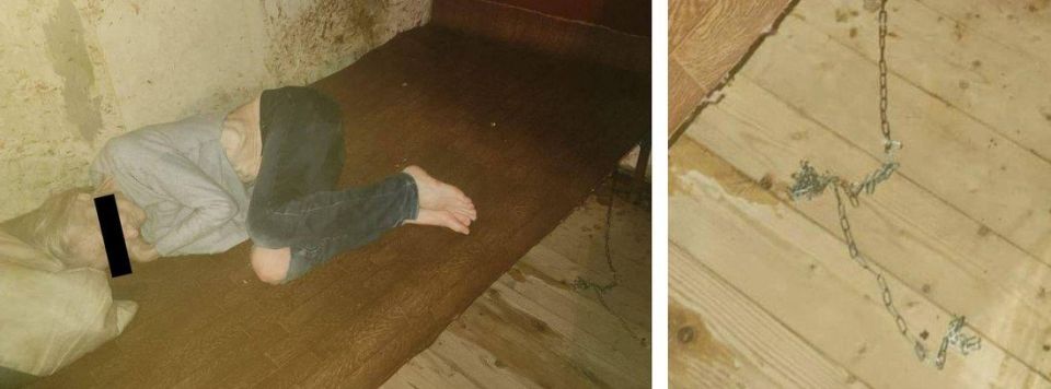 Родственников пенсионерки, которую держали на цепи, задержали в Бабаевском округе