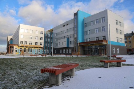 Поликлиника №7 в Зашекснинском районе - готовность 79%!