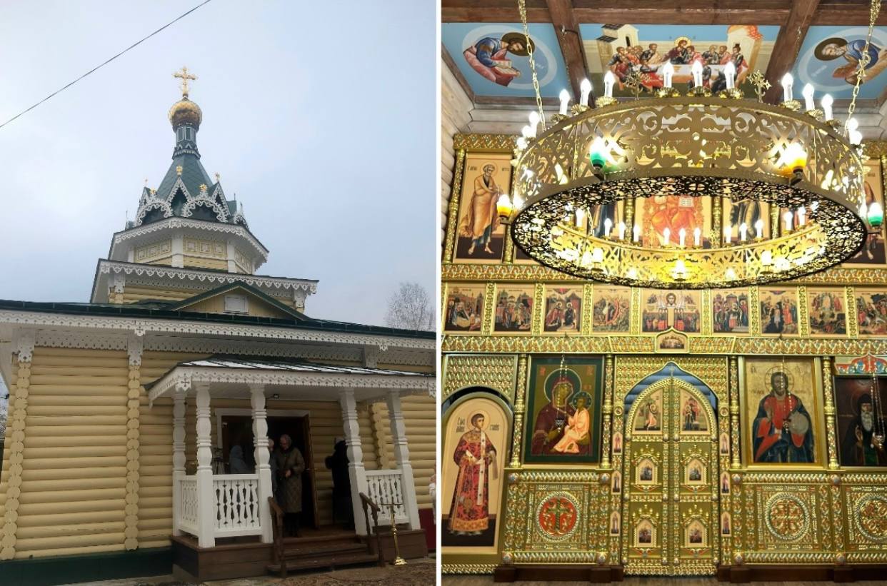 Митрополит Вологодский и Кирилловский Савва освятил храм в честь преподобного Арсения Комельского в поселке Бушуихе Грязовецкого округа Митрополит Вологодский и Кирилловский Савва освятил храм в честь преподобного Арсения Комельского в поселке Бушуихе Грязовецкого округа