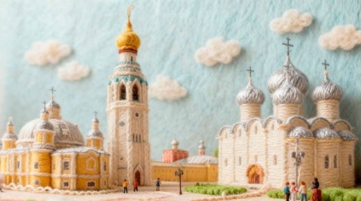 Мы тоже не отстаем от трендов и создали свой вариант вязаных достопримечательностей Вологодчины