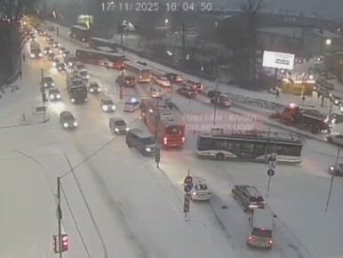 Массовое ДТП на Горбатом мосту