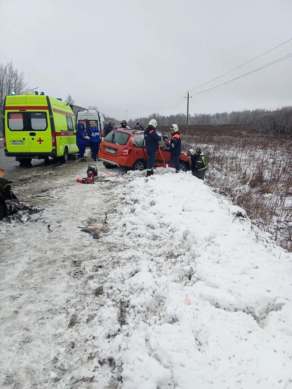 Женщина погибла в жёстком ДТП в Череповце
