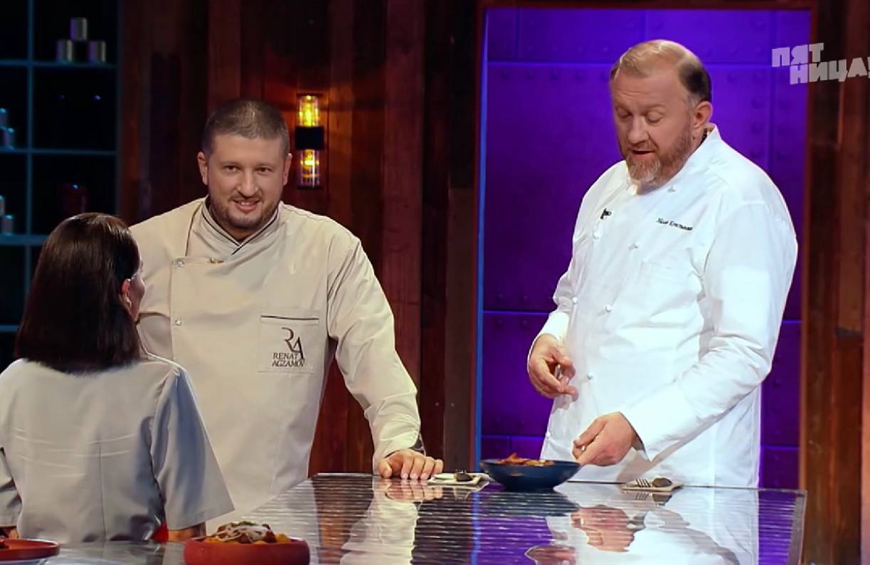 Су-шеф вологодского ресторана «Гюсто» Сабина Дариева приняла участие в шоу «Битва шефов» на Пятнице Су-шеф вологодского ресторана «Гюсто» Сабина Дариева приняла участие в шоу «Битва шефов» на Пятнице