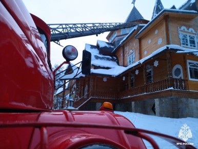 Пожарная безопасность на Вотчине Деда Мороза