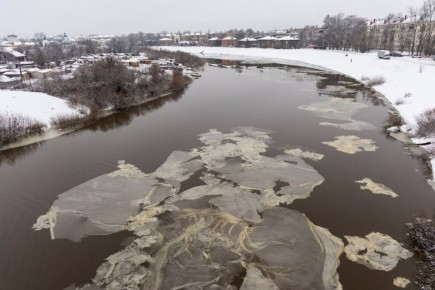 Редкое природное явление под названием снежура запечатлел вологодский фотограф Даниил Зинченко