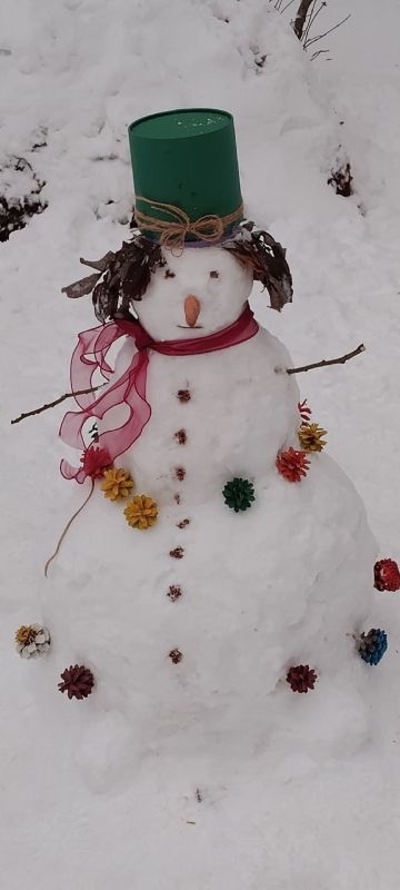Очаровательные снеговички от наших дорогих читателей