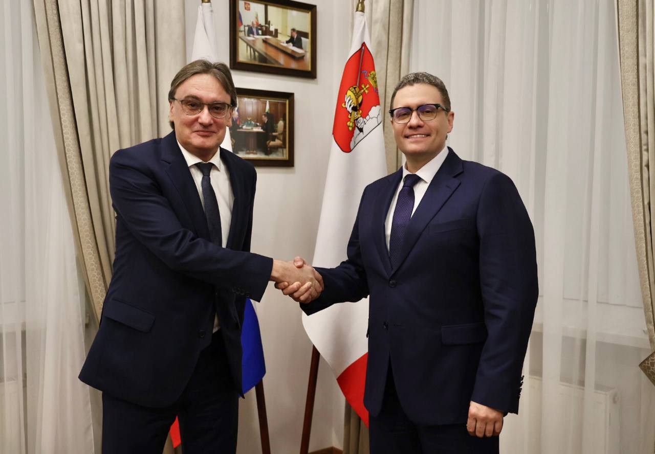 Состоялась встреча главы региона Георгия Филимонова со статс-секретарём – заместителем министра иностранных дел России Евгением Ивановым