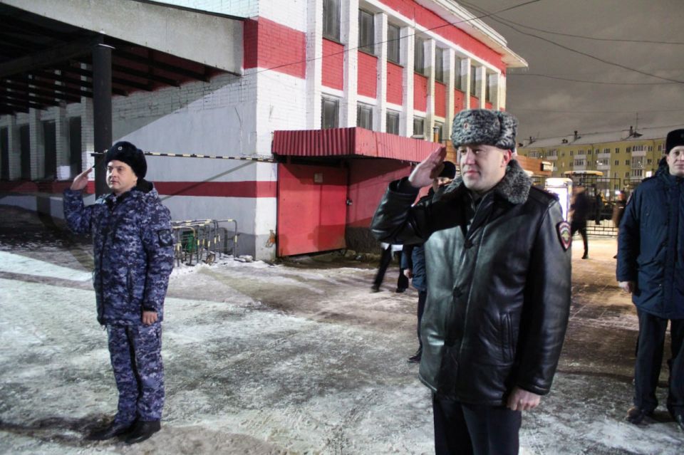 Сводный отряд вологодской полиции вернулся из командировки