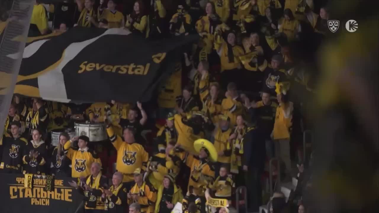 Хоккеисты череповецкой «Северстали» одержали пятую победу подряд в чемпионате КХЛ