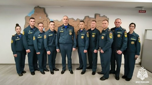 Торжественная церемония в Главном управлении