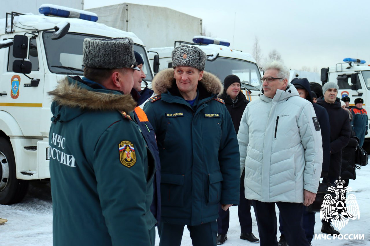 В Вологде прошли командно-штабные учения и смотр готовности сил и средств региона к зимним рискам