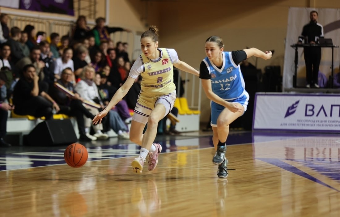 Баскетбольная «Чеваката» обыграла «Самару-2» в Вологде