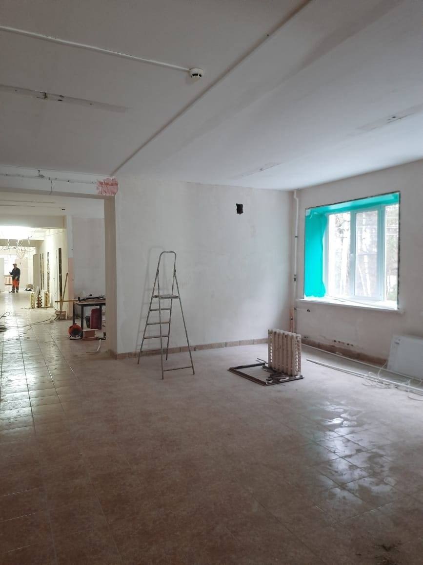 Ремонт в Кадуйской центральной районной больнице идёт активно и по графику Ремонт в Кадуйской центральной районной больнице идёт активно и по графику