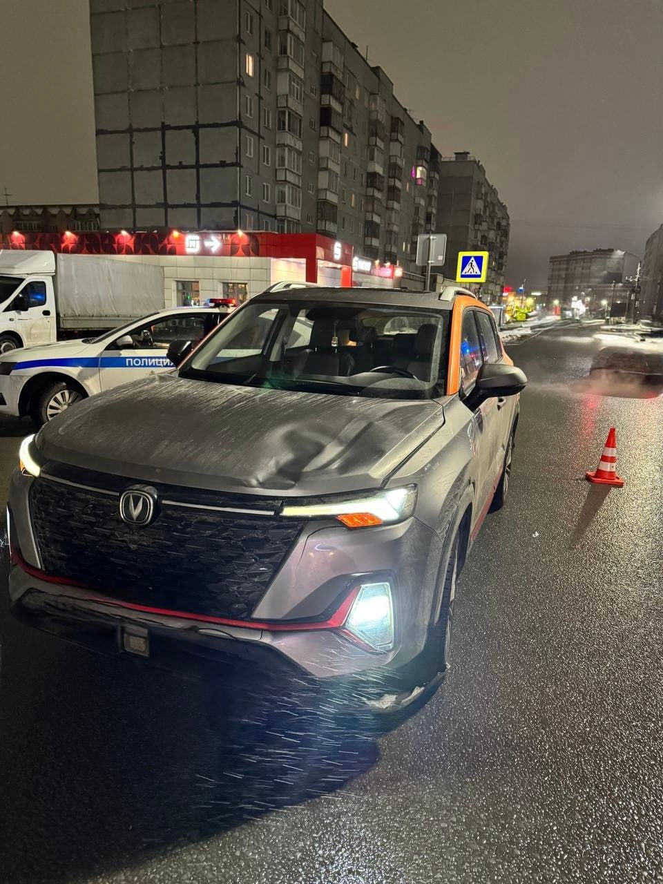 За прошедшие сутки в Череповце сбили двух пешеходов За прошедшие сутки в Череповце сбили двух пешеходов