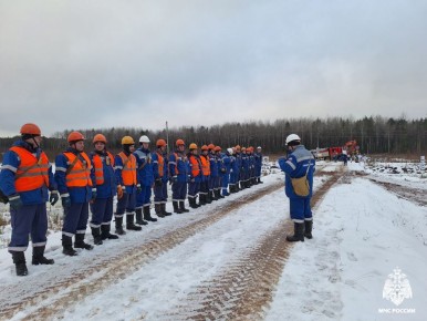 В Грязовецком округе прошли учения по ликвидации последствий разлива нефти и нефтепродуктов