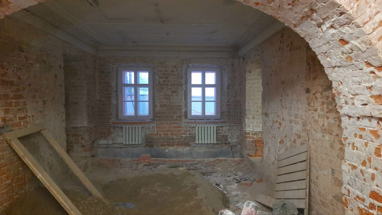 В Доме купца Варакина в Вологде продолжаются реставрационные работы В Доме купца Варакина в Вологде продолжаются реставрационные работы