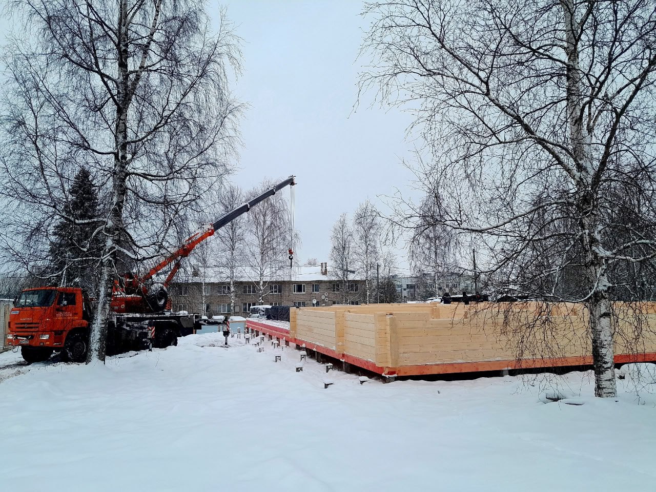 В Вологодском округе по губернаторской программе «Стратегия 2.0» строится новый дом культуры