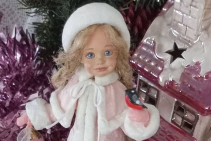 В преддверии Нового года в здании Вологодской областной универсальной научной библиотеки начнет свою работу выставка елочных игрушек из ваты