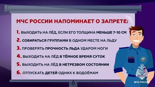 Тонкий лёд опасен!. Лёд на поверхности рек, озёр, прудов в городских парках ещё недостаточно толстый, чтобы выдержать вес человека