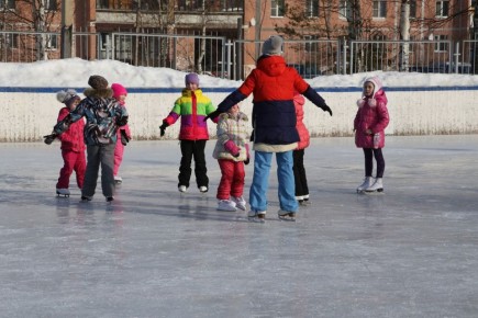 В Вологде открываются ледовые площадки!