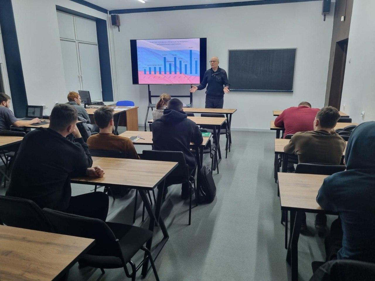 Студенты ВоГУ продолжают знакомство с избирательной системой