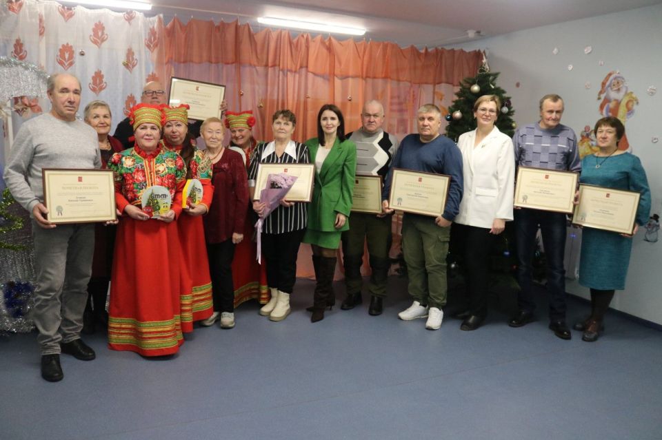 Антонина Фёдорова подарила новогоднее чудо жителям Белозерска